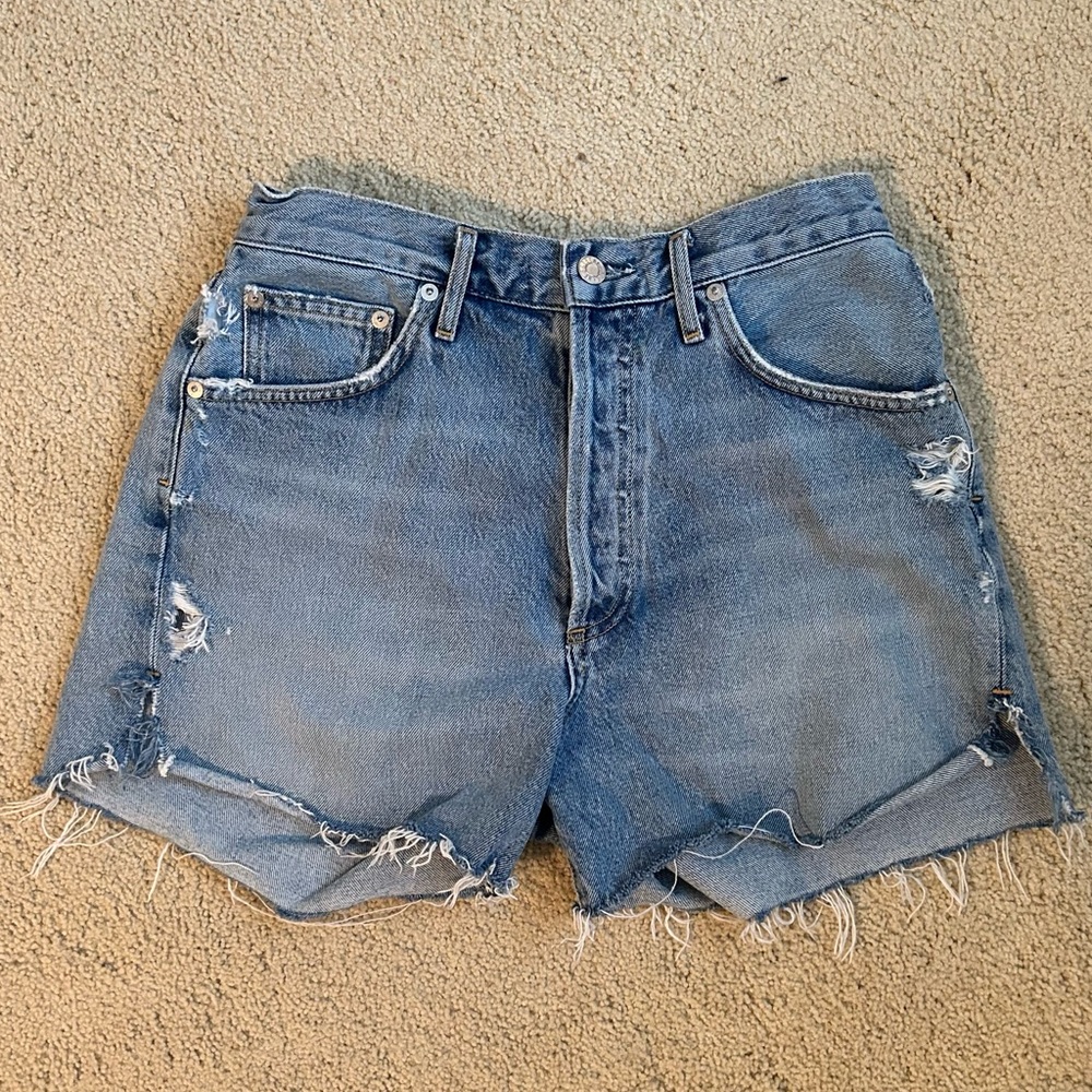 Agolde Dee Super High Rise Shorts